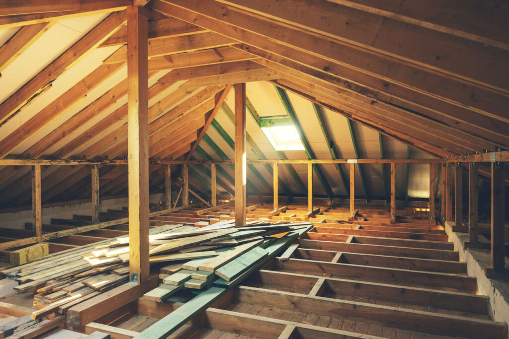 Loft boarding installation - The Attic Guys